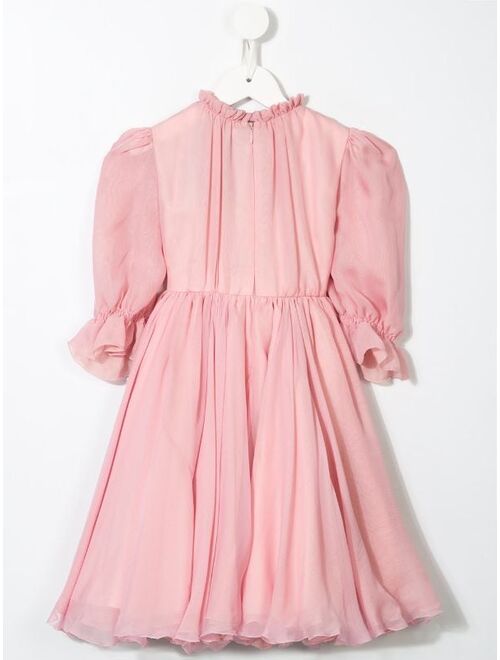 Dolce & Gabbana Kids floral detail printed dress