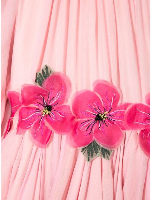Dolce & Gabbana Kids floral detail printed dress
