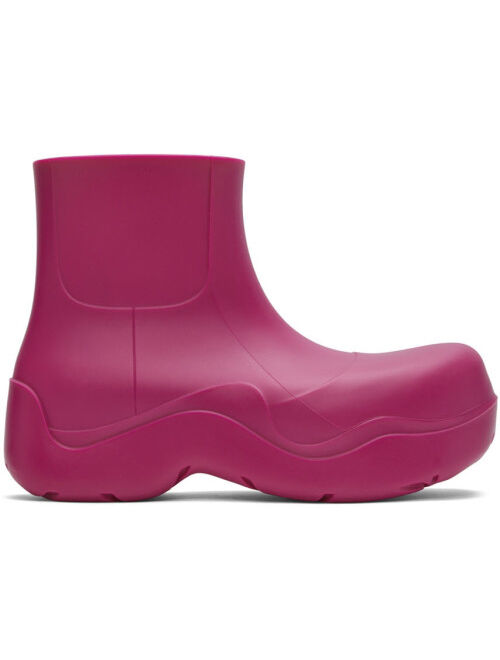 Bottega Veneta Pink Puddle Boots