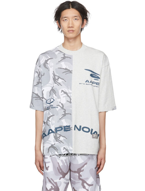 AAPE by A Bathing Ape White Cotton T-Shirt