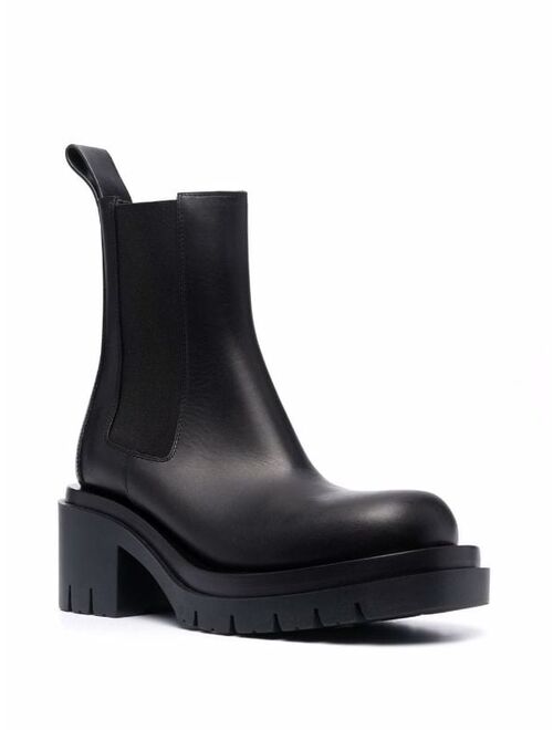 Bottega Veneta Lug block-heel ankle boots