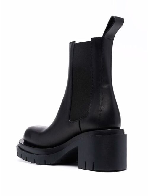 Bottega Veneta Lug block-heel ankle boots