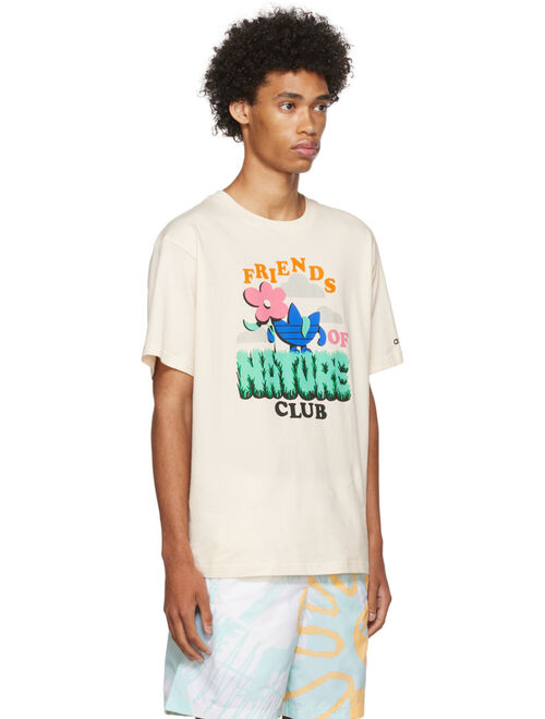 adidas Originals Off-White 'Friends Of Nature Club' T-Shirt