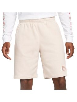 Men's Cream Club America Laxla Park Fleece Shorts