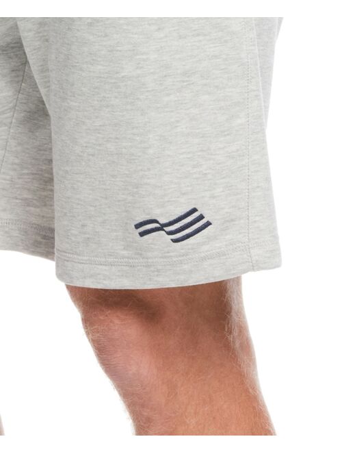 Perry Ellis America Men's Embroidered Flag Sweat Shorts