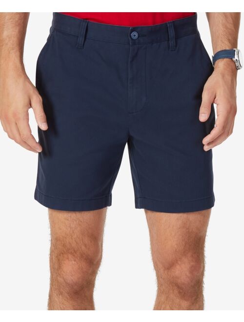 Nautica Men's Stretch Flat Front 6" Shorts