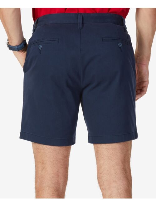 Nautica Men's Stretch Flat Front 6" Shorts