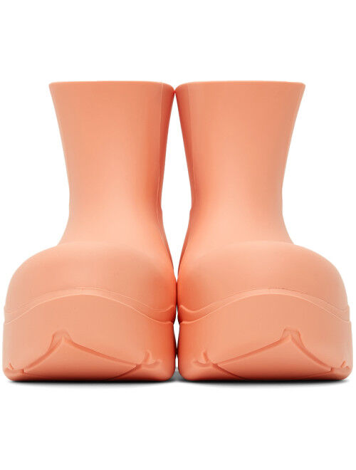 BOTTEGA VENETA Pink Puddle Ankle Boots