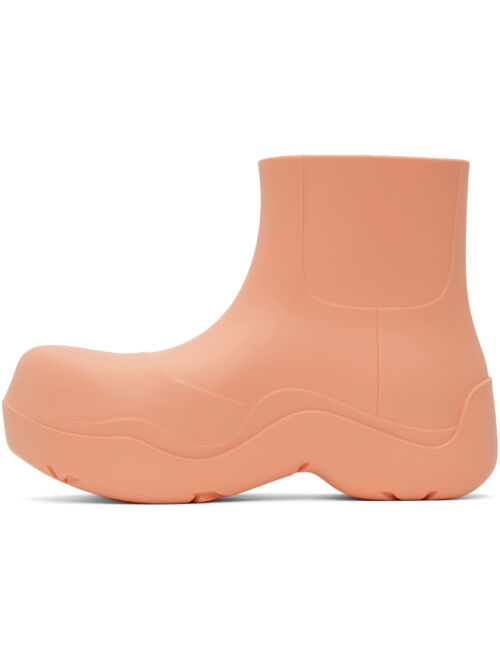 BOTTEGA VENETA Pink Puddle Ankle Boots
