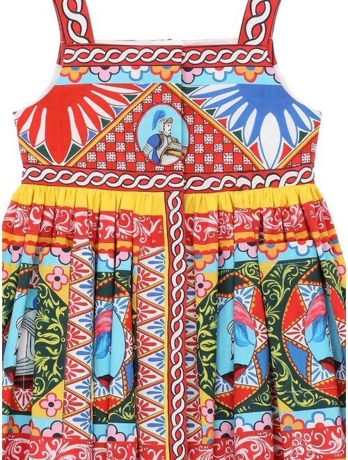 Dolce & Gabbana Kids graphic-print dress