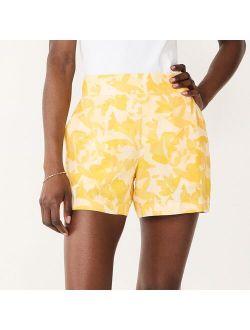 Mid-Rise Pull-On Soft Shorts