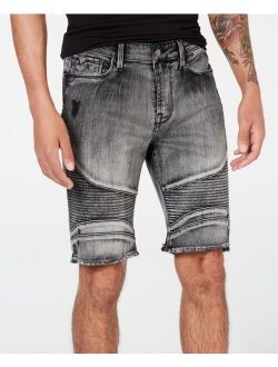 Men's Slim Moto Shorts