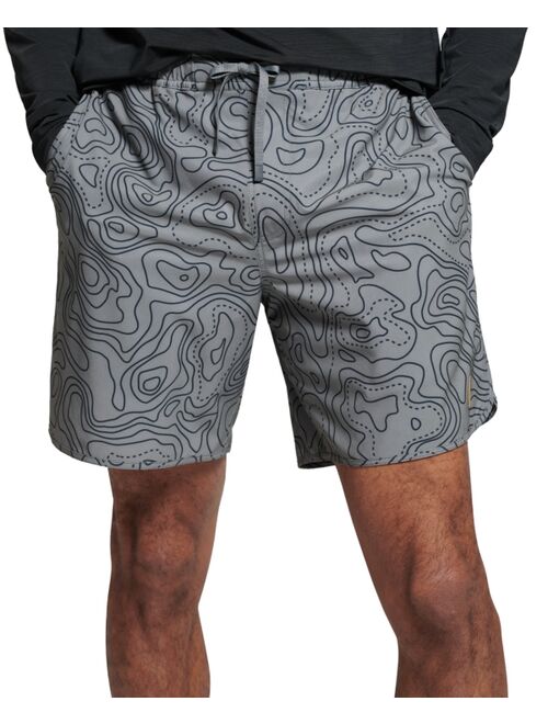 BASS OUTDOOR Men's Maps Quick-Dry 7" Shorts