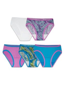 Buy Girls 6-16 Fruit of the Loom® 5-pk. Microfiber Bikini Panties online