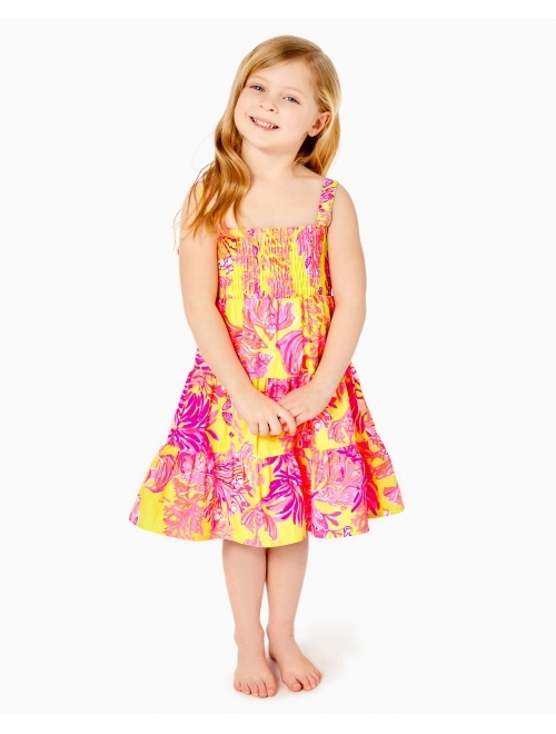 Lilly Pulitzer Kids Violet Dress (Toddler/Little Kids/Big Kids)