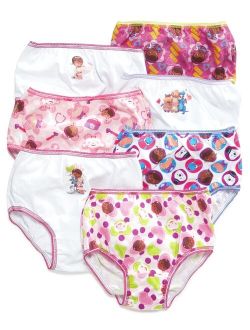 Doc McStuffins Cotton Panties, 7-Pack, Toddler Girls