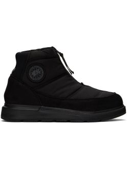 CANADA GOOSE Black Cypress Puffer Boots