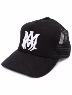 Mesh logo trucker hat