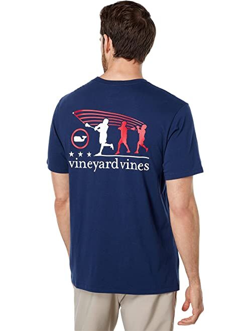 Vineyard Vines Short Sleeve Lacrosse Wind Up Pocket T-Shirt