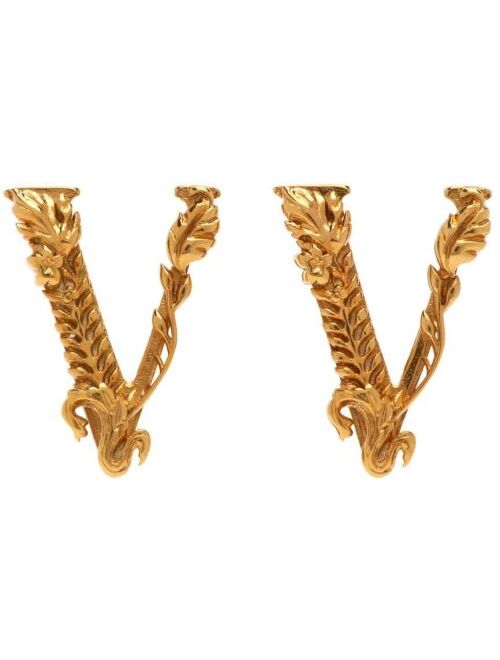 VERSACE Gold Virtus Earrings