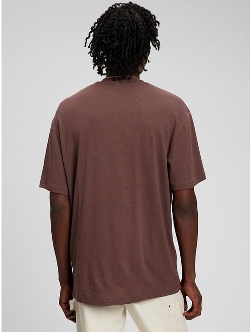 Gap Linen Blend T-Shirt