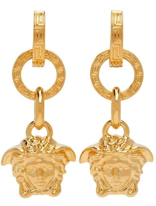 VERSACE Gold Palazzo Earrings