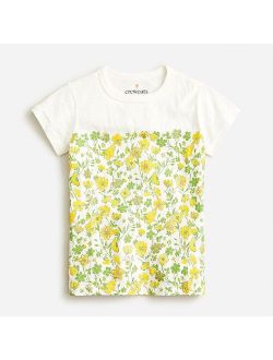 Kids' floral meadow graphic T-shirt