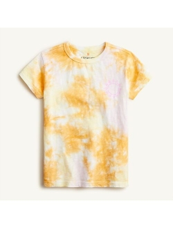 Kids' tie-dye T-shirt with graphic
