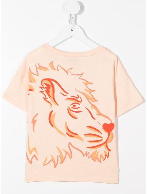 Kenzo Kids tiger-print short-sleeved T-shirt