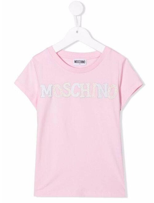 Moschino Kids logo-print short-sleeved T-shirt