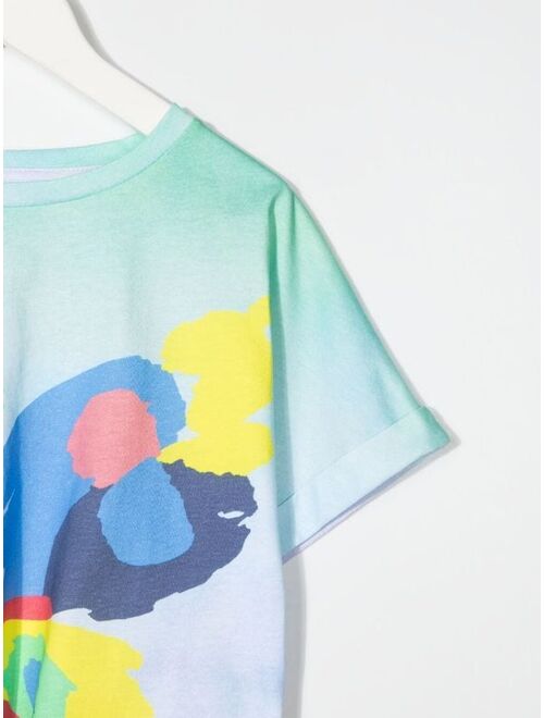 Stella McCartney Kids butterfly-print T-shirt