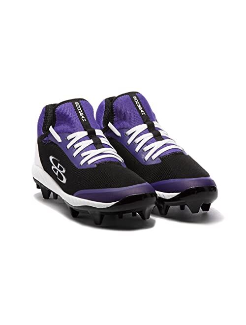 Boombah Women's Raptor Prime Molded Cleat - Multiple Color Options - Multiple Sizes