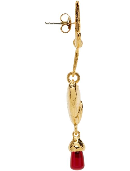 PAMELA LOVE Gold Valentine Earrings