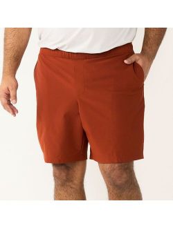 Big & Tall Apt. 9 Premier Flex E-Waist 9-inch Shorts