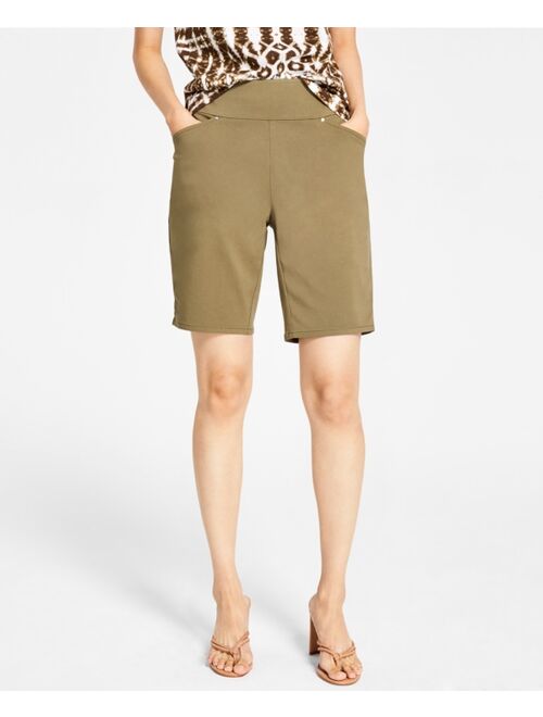 INC INTERNATIONAL CONCEPTS Pull-On Bermuda Shorts, Created for Macy's