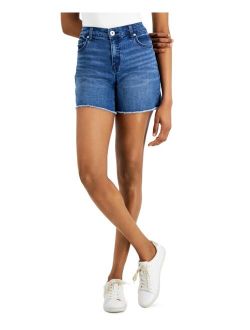 STYLE & CO Women's Distressed Frayed-Hem Shorts, Created for Macy's