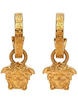 Gold 'La Medusa' Hoop Earrings
