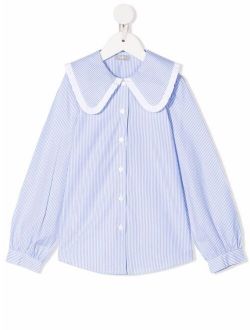 Il Gufo cotton striped shirt
