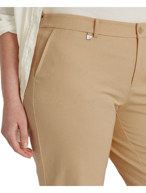Polo Ralph Lauren LAUREN RALPH LAUREN Plus-Size Stretch Cotton Shorts