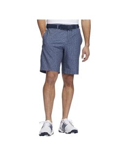Regular-Fit Stretch Patterned Golf Shorts