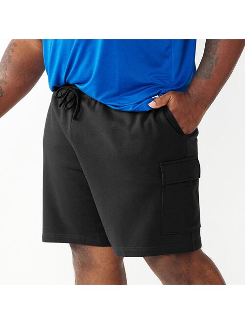 Big & Tall Tek Gear® Ultra Soft Fleece Cargo Shorts