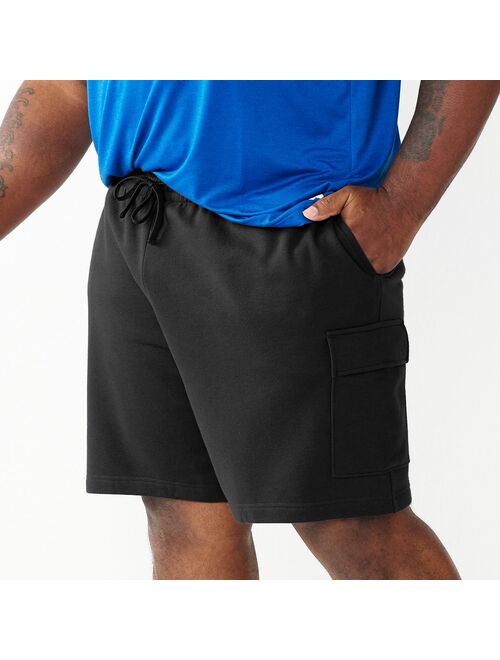 Big & Tall Tek Gear® Ultra Soft Fleece Cargo Shorts