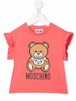 Kids Teddy Bear print T-shirt