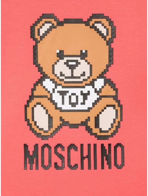Moschino Kids Teddy Bear print T-shirt