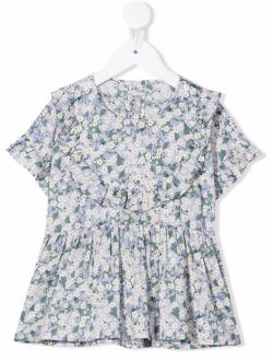Il Gufo floral-print blouse