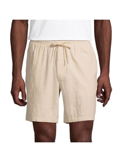 Linen Cotton 7" Deck Shorts