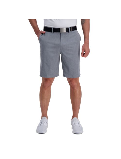 Men's Haggar The Active Series Slim-Fit Flat-Front Melange Board Shorts