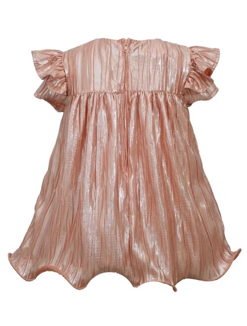 BONNIE BABY Baby Girls Pleated Dress