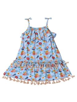 KINDERKIND Toddler Girls Hibiscus Dress