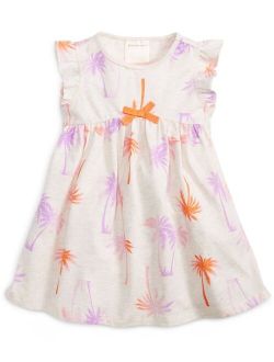 Baby Girls Tie-Dyed Palm Tree Dress, Created for Macy's